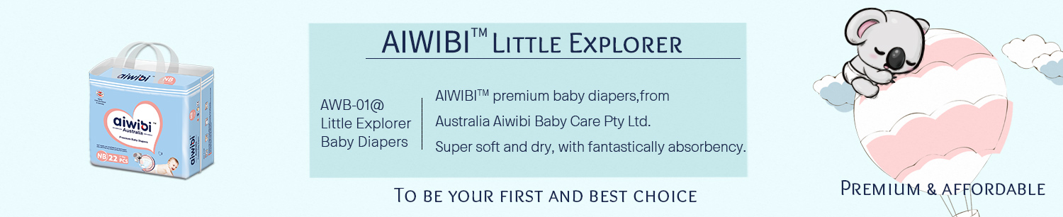 Disposable Breathable Baby Diapers With Elastic Waistband , ADL And 3D Leak Guard