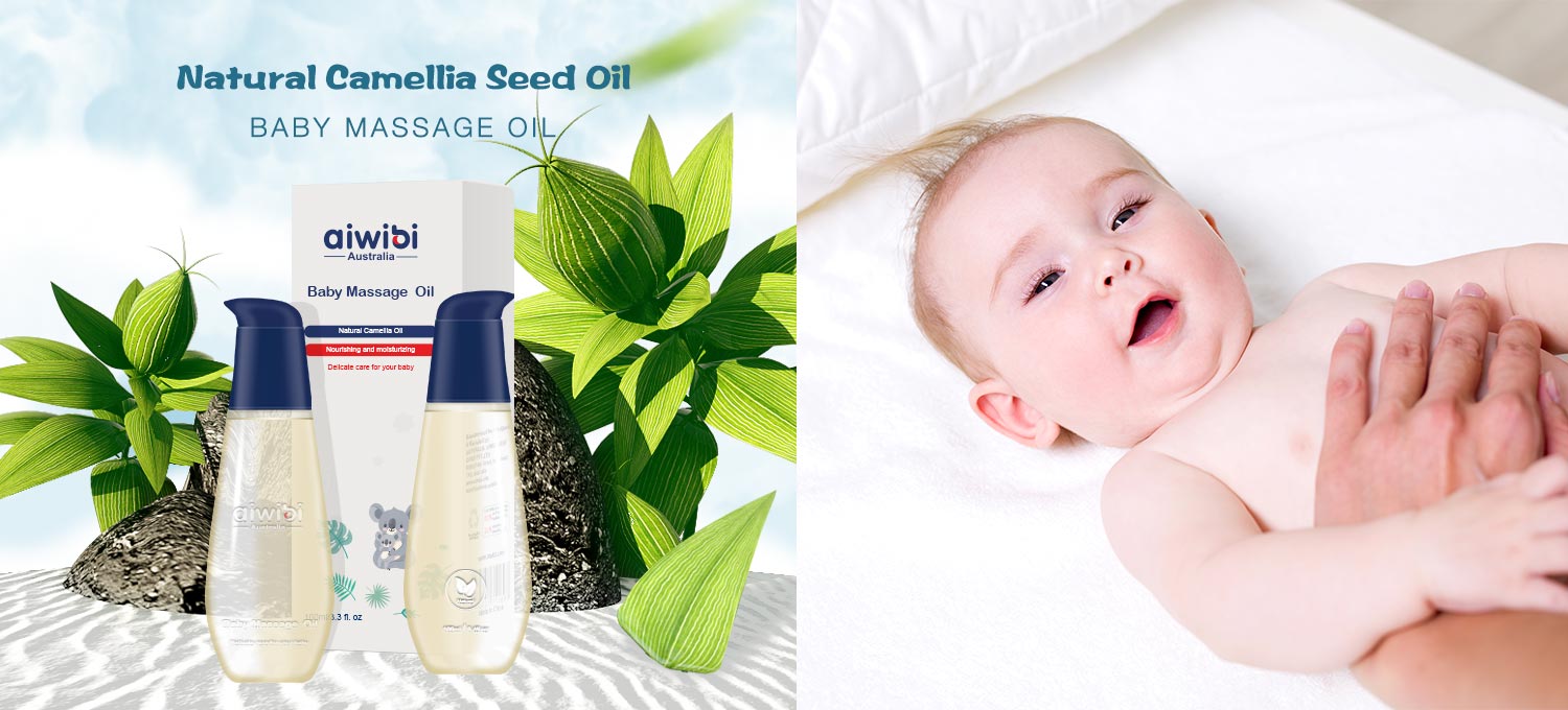 Natural Camellia Seed Baby Massage Oil Relaxing And Aid Sleep