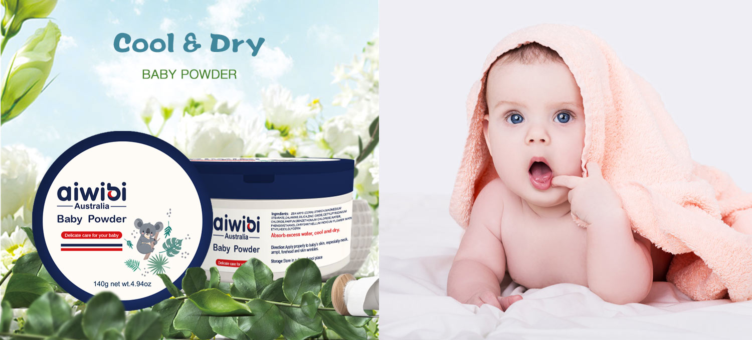 Herbal Extracts Pure Natural Baby Powder Without Talc