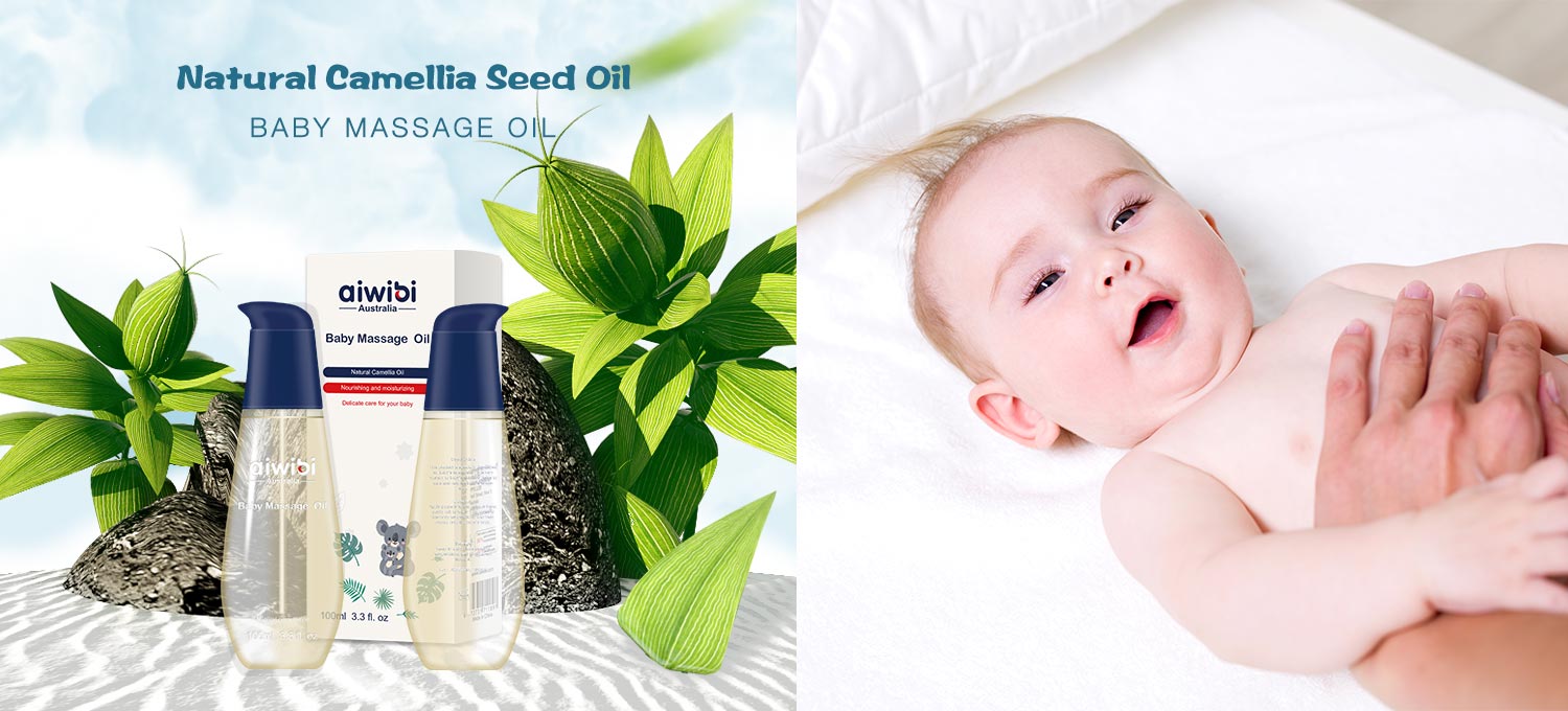 Natural Camellia Seed Baby Massage Oil Relaxing And Aid Sleep
