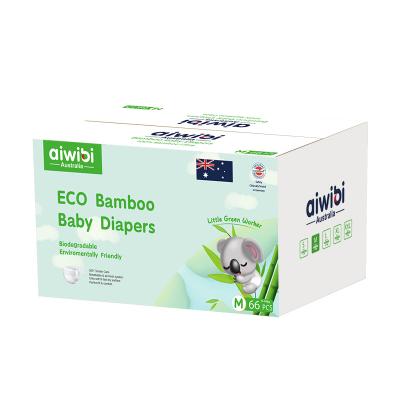 Premium Bamboo Baby Diapers With 100% Biodegradable Bamboo Fabric