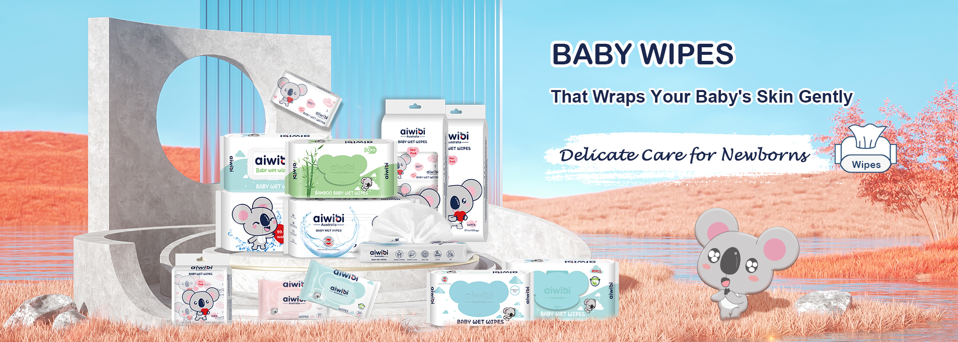 Skin-friendly Baby Wet Wipe