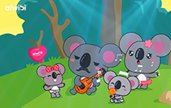 Koala Family Music Party